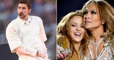 جينيفر لوبيز وشاكيرا وباد باني