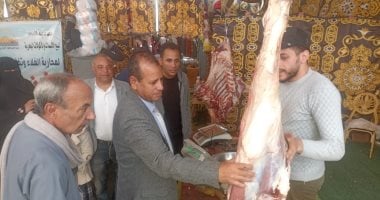 معرض أهلا رمضان فى العياط يطرح احتياجات المواطنين من السلع بأسعار مخفضة.. صور