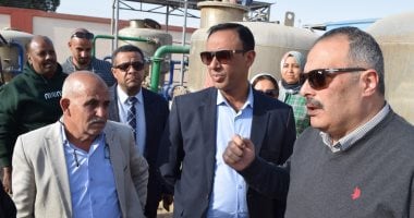 رئيس مياه القناة يتفقد محطات فايد ويشدد على الالتزام الصارم بإجراءات التشغيل