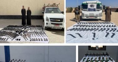 الداخلية تضرب بقوة.. ضبط ترسانة أسلحة بحوزة عناصر شديدة الخطورة