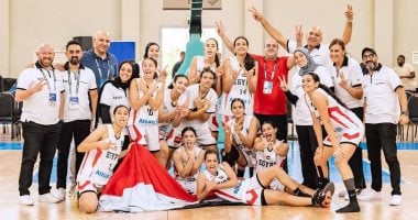 في الكورة : مصر فى المجموعة الرابعة بكأس العالم لكرة السلة للناشئات تحت 17 عامًا