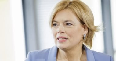 رئيسة البرلمان الألمانى تتفقد الأوضاع الميدانية فى قطاع غزة