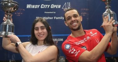 مصطفى عسل ونور الشربينى