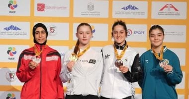 في الكورة : 4 ميداليات حصاد أبطال الكاراتيه باليوم الأول للدورى العالمى بالفجيرة