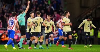 مباراة اتلتيكو ضد برشلونة