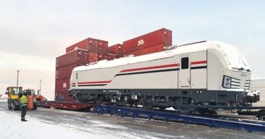 قاطرات "فيكترون" الألمانية تبحر للمشاركة بملحمة القطار الكهربائى السريع بمصر