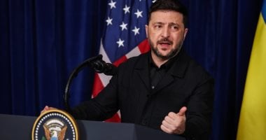 الرئيس الأوكراني فولوديمير زيلينسكي