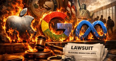 دعوى قضائية تتهم جوجل وأبل وميتا بحذف تطبيقات تراقب الهجرة بعد ضغوط أمريكية