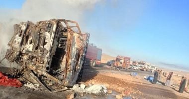 حادث تصادم بطريق إدفو مرسى علم