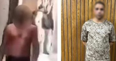 فيديو «بلطجي الرمل» بالإسكندرية.. ضبط عاطل تجرد من ملابسه وهاجم جيرانه بسلاح