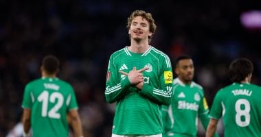 احتفال نيك فولتماده لاعب نيوكاسل