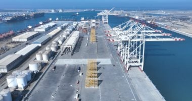 محطة حاويات "تحيا مصر 1" بميناء دمياط