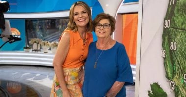 نانسي جوثرى مع ابنتها سافانا جوثري