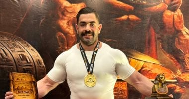 القاضى المصرى مصطفى العراقي يتربع على عرش القوى البدنية للمرة الثانية توالياً