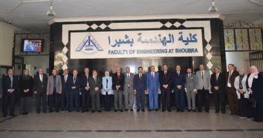 رئيس جامعة بنها يستقبل فريق هيئة ضمان جودة التعليم للاعتماد كلية الهندسة بشبرا