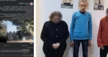 المتهمون بواقعة العثور على أجنة فى المنيا