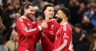 محمد صلاح يتألق في فوز ليفربول ضد برايتون