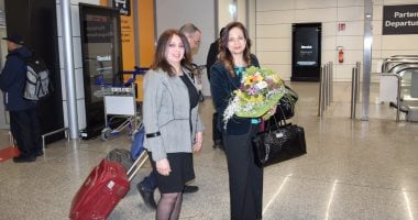 رانيا يحيى تستقبل رشا صالح وتسلمها إدارة الأكاديمية المصرية للفنون بروما