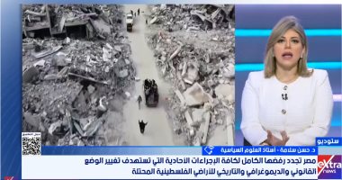 أستاذ علوم سياسية: تسجيل أراضى الضفة سرقة مُقننة تهدف لدفن حل الدولتين