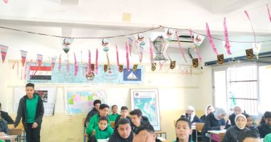 بهجة وفوانيس.. مدارس دمياط تتزين لاستقبال شهر رمضان المبارك.. صور