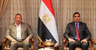 مجلس الأهلى بقيادة الخطيب يقدم التهنئة لجوهر نبيل بتوليه منصب وزير الشباب والرياضة