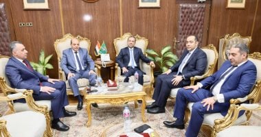 محافظ المنوفية يستقبل مدير الأمن للتهنئة بمناسبة توليه منصبه الجديد