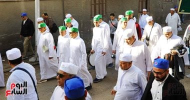 انطلاق موكب الطرق الصوفية للاحتفال بقدوم شهر رمضان المبارك