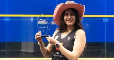 في الكورة : على طريقة الكاوبوى.. مراسم تتويج نور الشربينى ببطولة تكساس للاسكواش