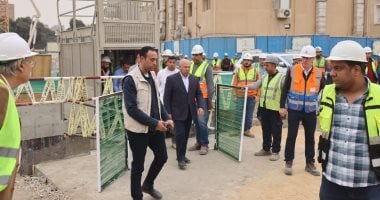 وزير النقل ينتقل لمعاينة المكان