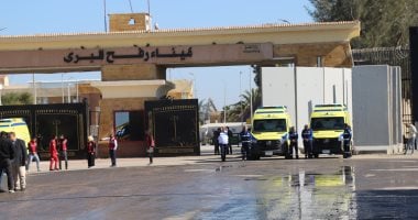 القافلة 141 من قافلة "زاد العزة" تدخل غزة عبر معبر رفح.. صور 