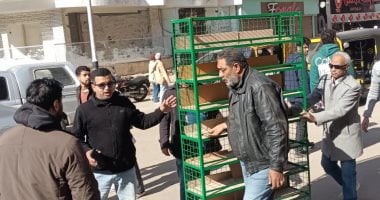 حملات مكثفة لإزالة الإشغالات وتيسير الحركة المرورية بمراكز ومدن الشرقية