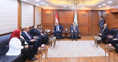 محافظ كفر الشيخ بحث مع رئيس الجامعة سبل دعم التعاون