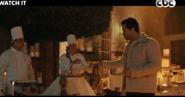 مسلسل على قد الحب الحلقة 1.. شريف سلامة ينتقد بوفيه الأكل فى حفل نيللي كريم