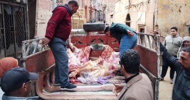 ضبط نصف طن لحوم مذبوحة خارج المجازر غير صالحة للاستهلاك الآدمي بالمنوفية
