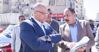 محافظ الإسكندرية يتابع مشروع تطوير منطقة ميدان المساجد 