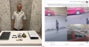 كاميرات المراقبة وصور السوشيال تفضح مسجل خطر تخصص فى سرقة السيارات