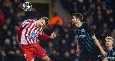مباراة كلوب بروج ضد اتلتيكو مدريد