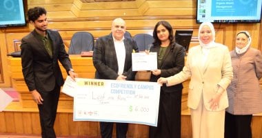 تكريم الفائزين فى أولى مسابقات المكتب الأخضر بطب قصر العينى