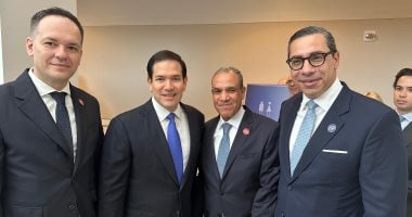 جانب من لقاءات وزير الخارجية