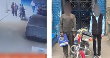 هزار" خلف القضبان.. سقوط طالب وعامل اعتديا على فتاة بموتوسيكل