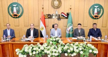محافظ المنوفية يناقش الموقف التنفيذي لمشروعات الرصف ومبادرة حياة كريمة