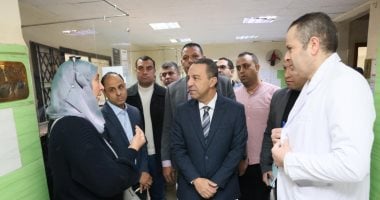 محافظ المنوفية يحيل 12 عاملا بمجمع عيادات أبو بكر الصديق للتأمين الصحي للتحقيق