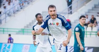 علاء الدين زهير لاعب فريق الوحدة ومنتخب الإمارات