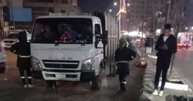 محافظ الدقهلية يوجه بنقل ماسورة خط طرد الصرف بشارع عبدالسلام عارف لتيسير حركة المرور