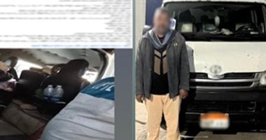 الأمن يضبط سائق ميكروباص منع راكباً من الركوب وطارده بالحجارة