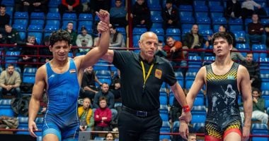 طالب بكلية علوم الرياضة جامعة قناة السويس يحصد برونزية المصارعة الحرة ببيلاروسيا