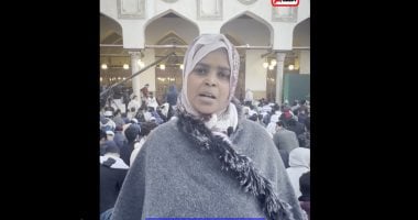 سودانية وبنجلاديشى على مائدة الأزهر الشريف: نشكر مصر.. ونفطر سنوياً على مائدتها