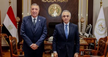 وزير العدل يستقبل رئيس المحكمة الدستورية العليا  