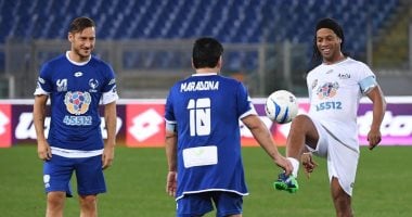 مارادونا وتوتي ورونالدينيو