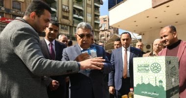 محافظ الدقهلية يوجة بتسليم 1000 كرتونة رمضان لعمال النظافة